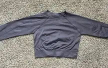 Shein Blue Workout Long Sleeve