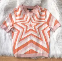 Pink and orange Star sweater shirt, brand new with tags! 