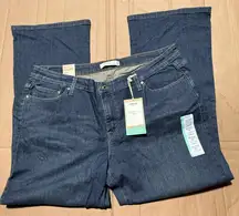Women’s Plus 18W Short Levi’s Fuller Waist Boot Cut 590 Blue Jeans NWT