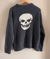 SKULL CASHMERE‎ Crewneck Logo Sweater