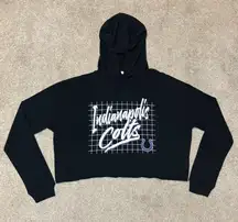 WEAR by Erin Andrews Indianapolis Colts Cropped Hoodie Women’s Large