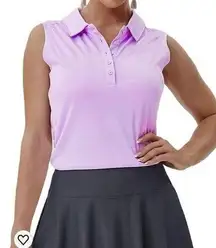 Sleeveless Golf 50 SPF WOMAN’s Shirts - Size XL - Lavender