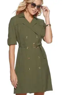 Green Trench Coat