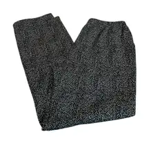 LANDS END black and white pull on pants