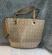 Nanette Lepore Handbag Crossbody Camel Suede