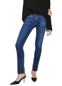 ADRIANO GOLDSCHMIED AG Prima Mid Rise Cigarette Denim Blue Jeans ~ Women's 28R