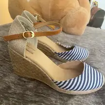 Sonoma Espadille Wedges Women's Shoes Size 6.5