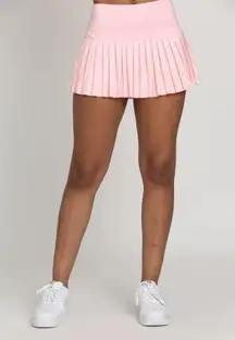 Baby Pink Pleated Tennis Skirt