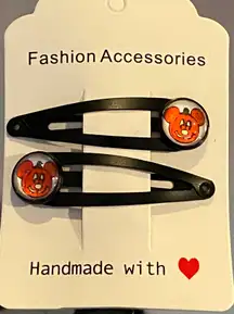 New 2 Pc Halloween 🎃 Mickey Mouse Hair clips