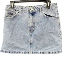 Vintage Calvin Klein 5 pocket Denim Mini Skirt