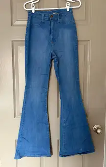 High Waisted Flair Jeans