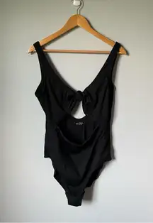Aerie Black One Piece Swimsuit Size XL
