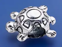 Pandora Ale Sea Turtle Charm RETIRED Sterling Silver