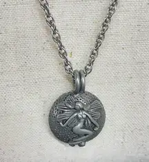 Fairy Pendant Locket Perfume Essential Oil Diffuser Necklace Fairycore