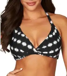 NWT Sea Level Bandhani Twist Front DD-E Cup Bikini Top Swimwear Size 6