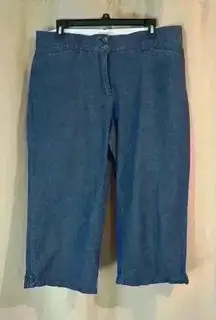 Women’s Blue Sag Harbor Capris