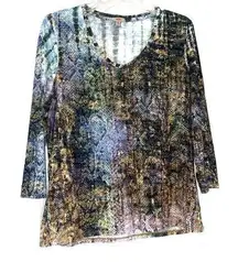Reba Multicolor Blouse Women’s Medium