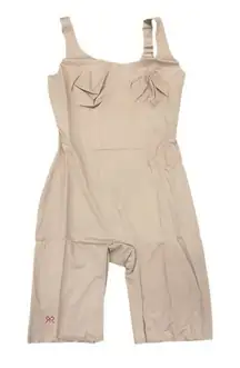 Brand New Ruby Ribbon Women's Size 46 Nude Tan Mid Thigh Shaping Bodysuit