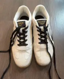 White and Black Reeboks