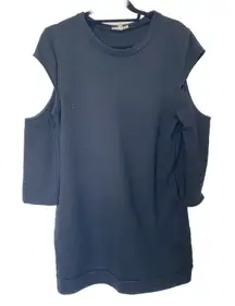 Zenana Premium Black Cold Shoulder Dress Size Med/Lg‎