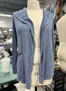 Heathered Blue Cardigan M