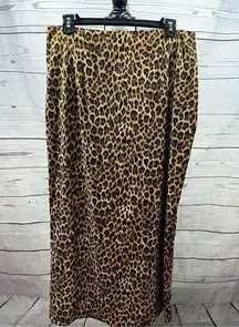 Briggs New York size 12 animal print pencil skirt (1791)