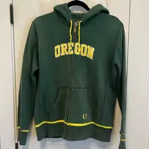 Nike Oregon Duck Zip up Hooded Sweatshirt