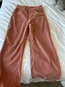 pink corduroy pants