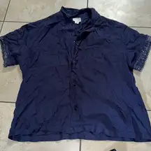 Navy “Sister” pajama