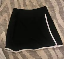 NWOT wild fable black and white mini tennis skort XS