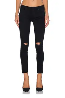 MOTHER Looker Ankle Fray Jeans