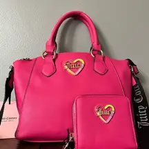 Juicy Couture Pink Flash Love Mode Crossbody With Wallet Set NWT​