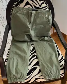 Sanctuary Olive Green Track Pants
