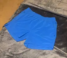 Blue & Gray Mens All in Motion Athletic Shorts Size Large