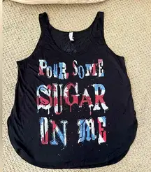 Def Leppard  TOUR Ladies Pour Some Sugar On Me Tank Top