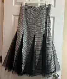 Cider Tulle Black & White Skirt