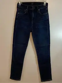 Citizens of Humanity Rocket Crop High Rise Skinny Jeans Size 25