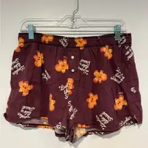 PINK Victoria’s Secret Gingerbread looking like a snack pajama shorts