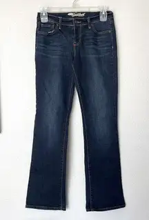Old Navy The Sweetheart Dark Wash Boot Cut Denim Jeans Size 6R
