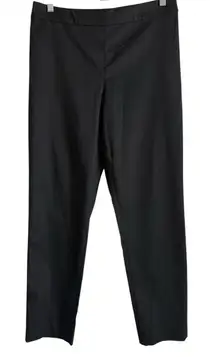 Chaps Icon Black Casual Pant Elastic Pull On Black Women's Size M NEW Stretch