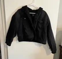 Wild Fable Jean Jacket Black