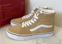 Vans Sk8-Hi Size Brown Women 9.0 US Mens 7.5 US