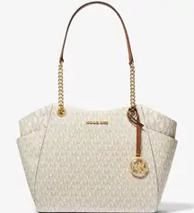 Michael Kors Jet Set Large Signature Logo‎ Shoulder Bag