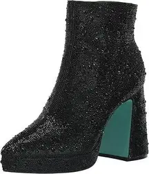 Betsey Johnson Boots Rhinestone