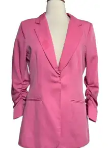 Foreign Exchange Vibrant Pink Blazer