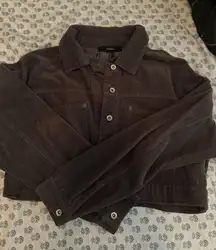 Forever 21 Crop Jacket Corduroy
