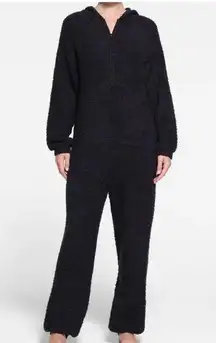 SKIMS black fuzzy onesie