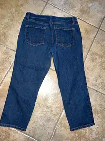 Loft Curvy Crop Jeans Size 29