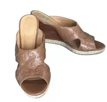 {Jack Rogers} Sophia Slide Wedge Espadrilles Sandals - Women's 8