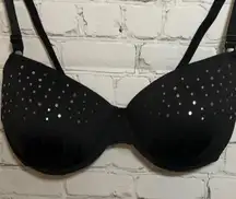 Fruit of the loom black bra Nwot